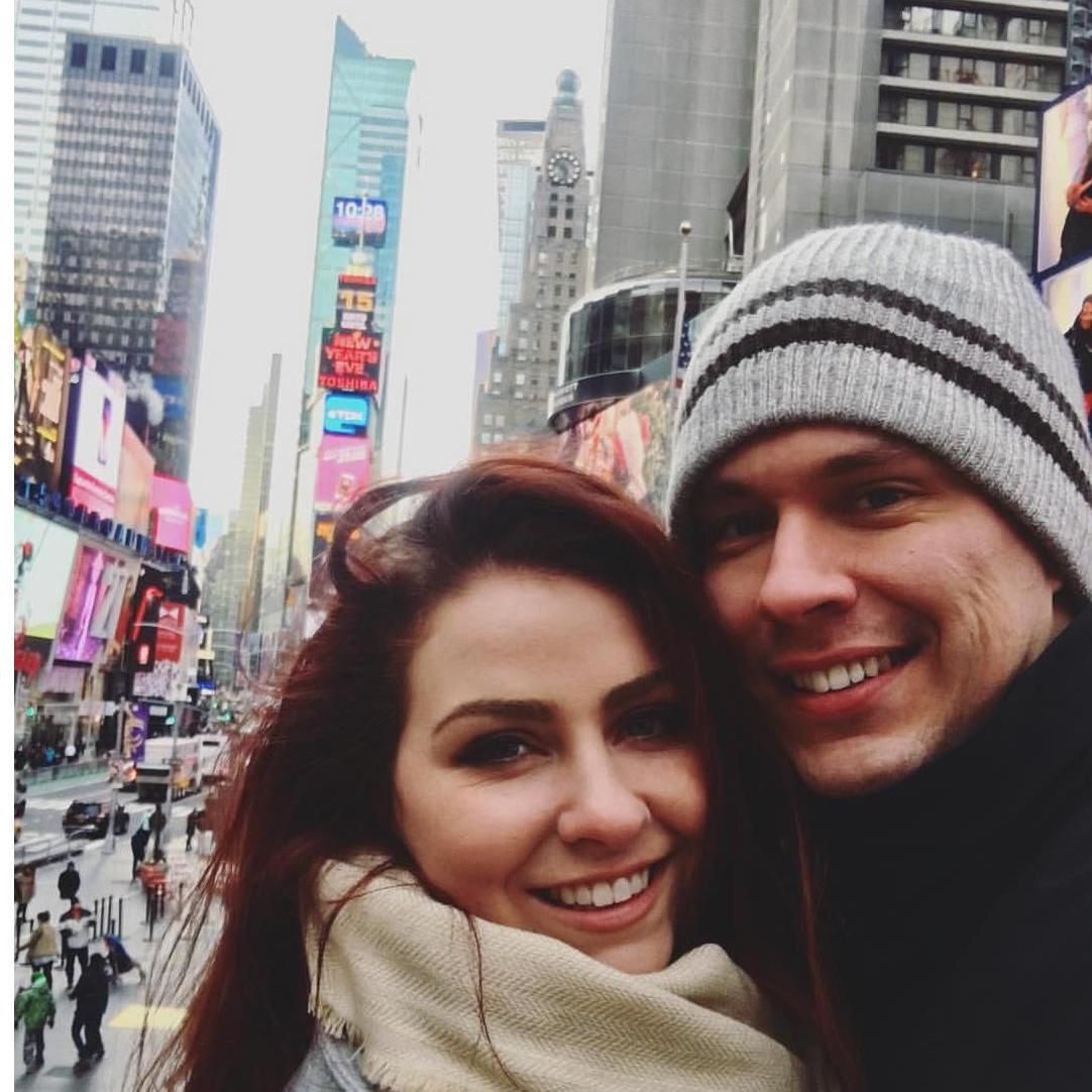 Mike's first trip to New York!