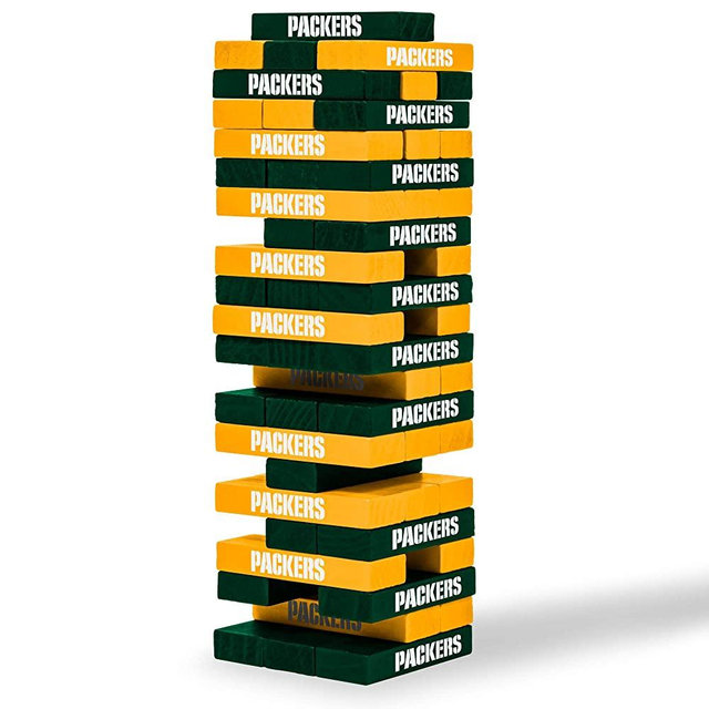 NFL Pro Football Tabletop Stackers Block Game by Wild Sports - Perfect Gift for NFL Football Fan, Dorm Game, Rec Room, Tailgate