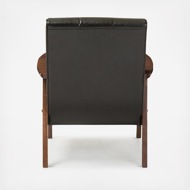 Baxton Studio, Nikko Lounge Chair | Zola