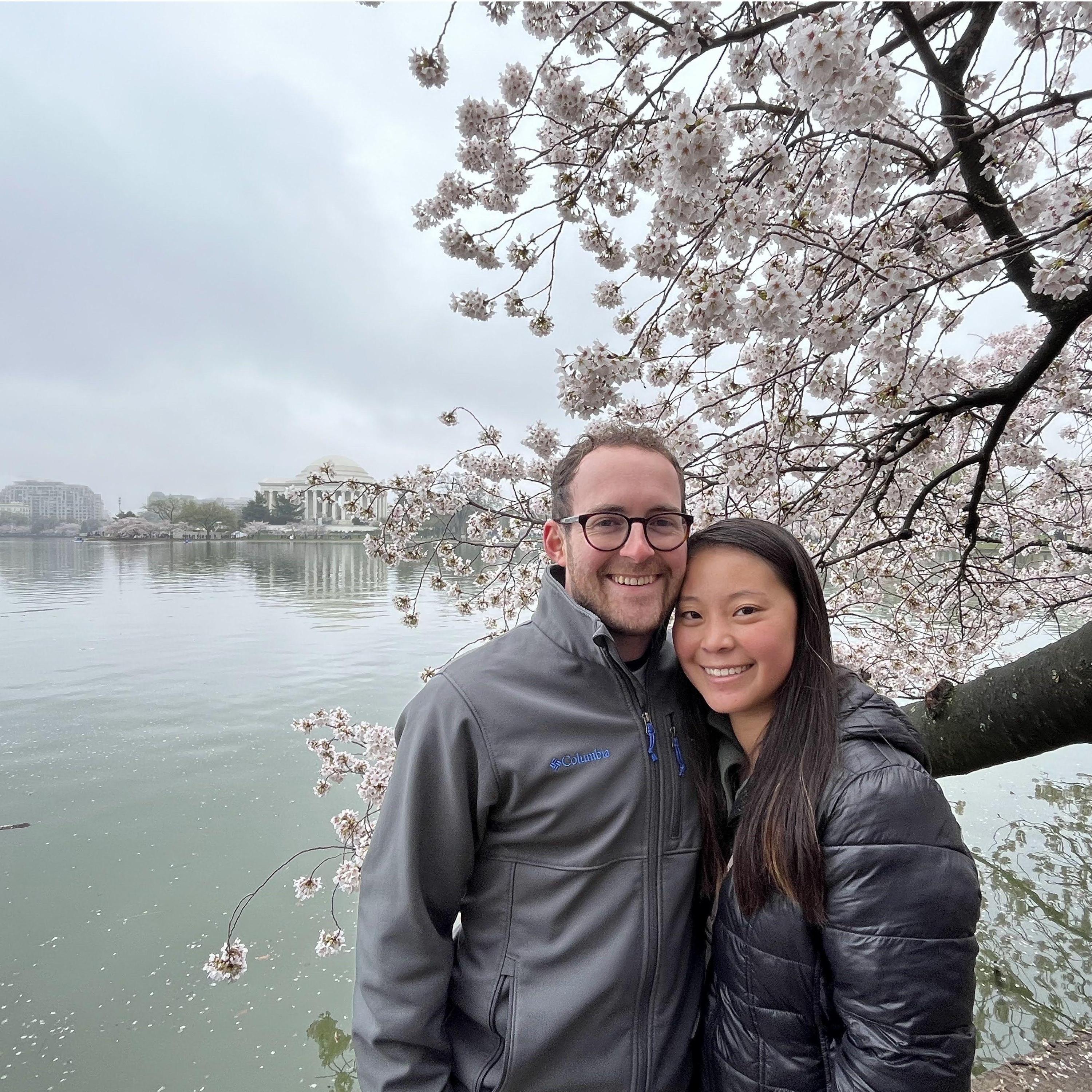 John's first Cherry Blossom Festival