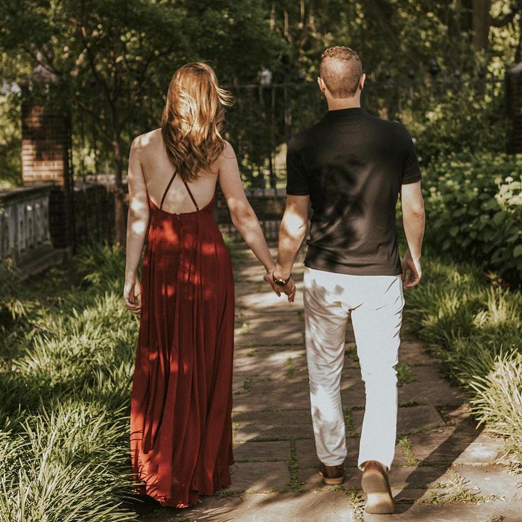 Engagement Photos - Mellon Park
