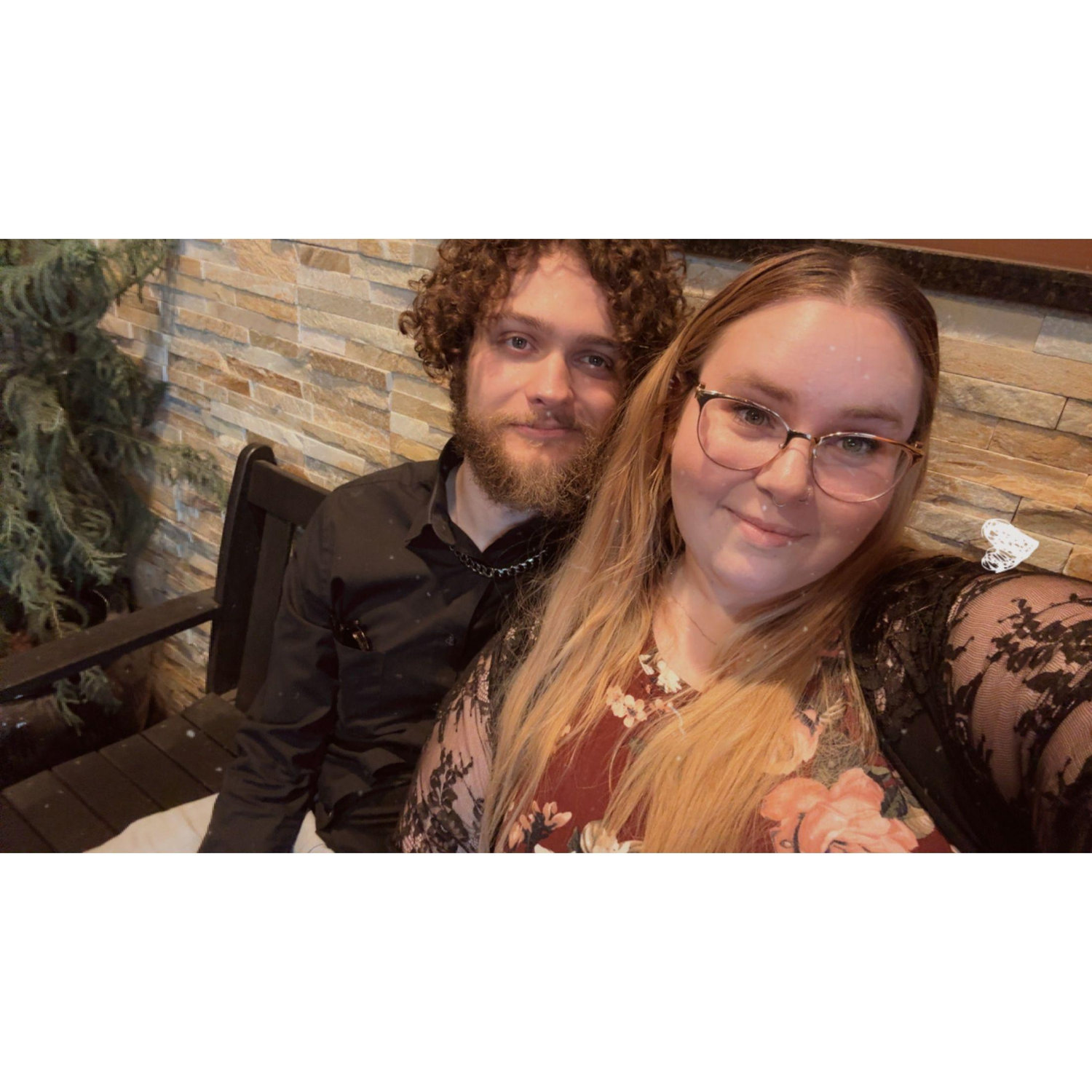 Random Date night where we wanted to dress up and go somewhere fancy