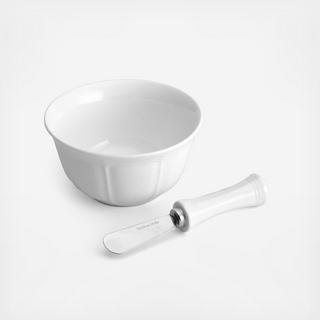 Antique White 2-Piece Dipping Set