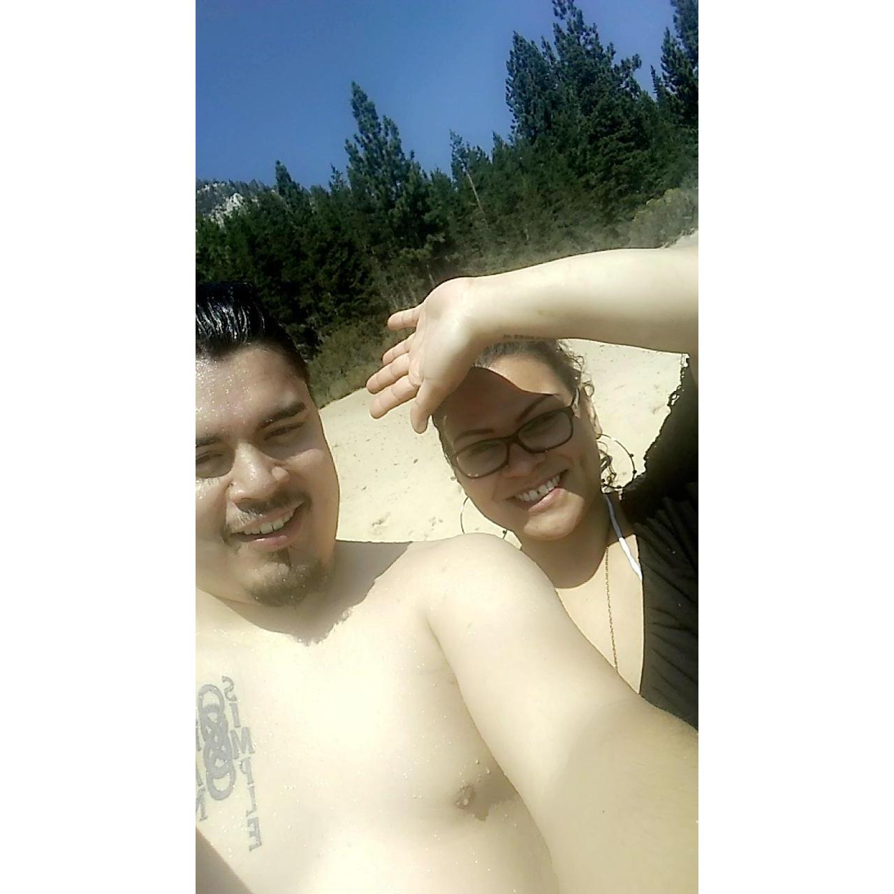 Monique's first Lake Tahoe trip