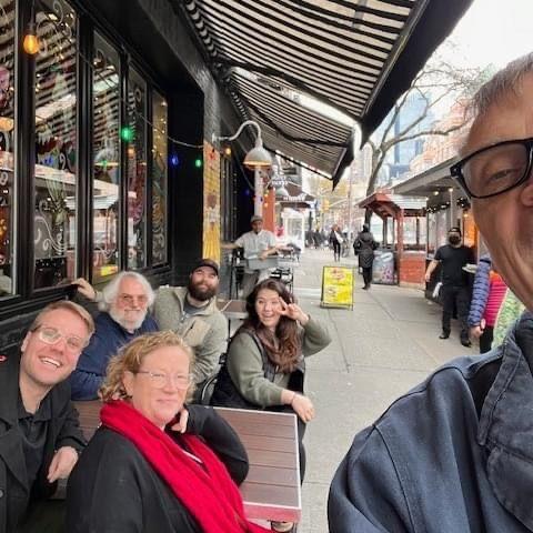 Playhouse friends in NYC