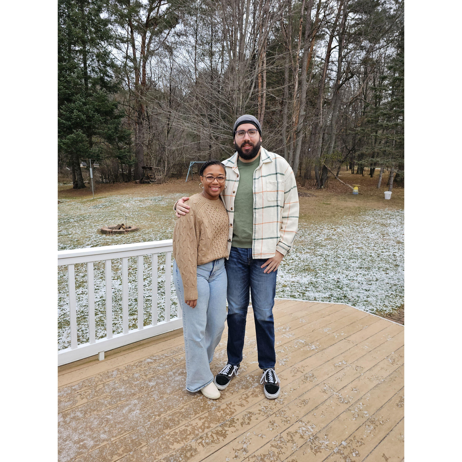 Thanksgiving: Nadia's first trip to Wisconsin