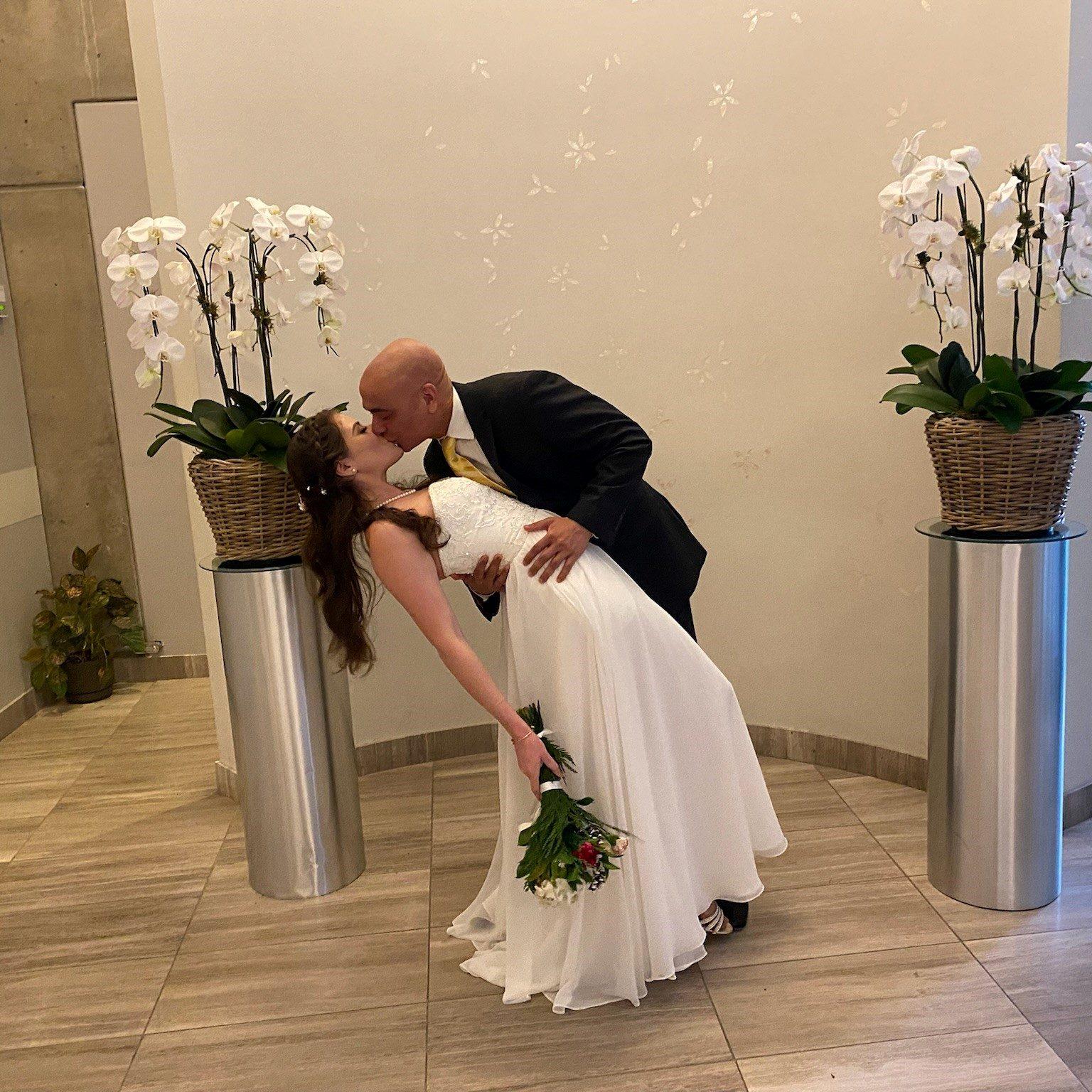In December of 2021 we got married at Toronto City Hall. James’s nana’s health was failing and it was important to us both to get married while she was still with us.