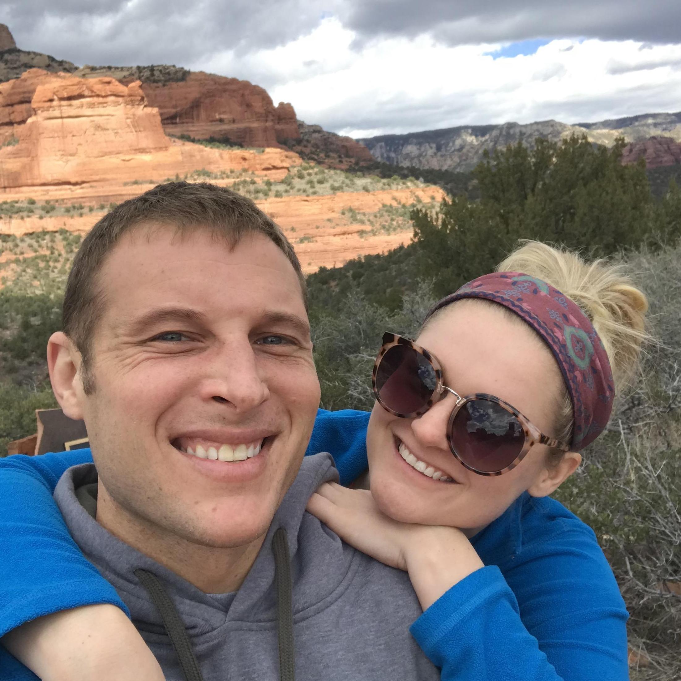 Couple's trip to Sedona, AZ.