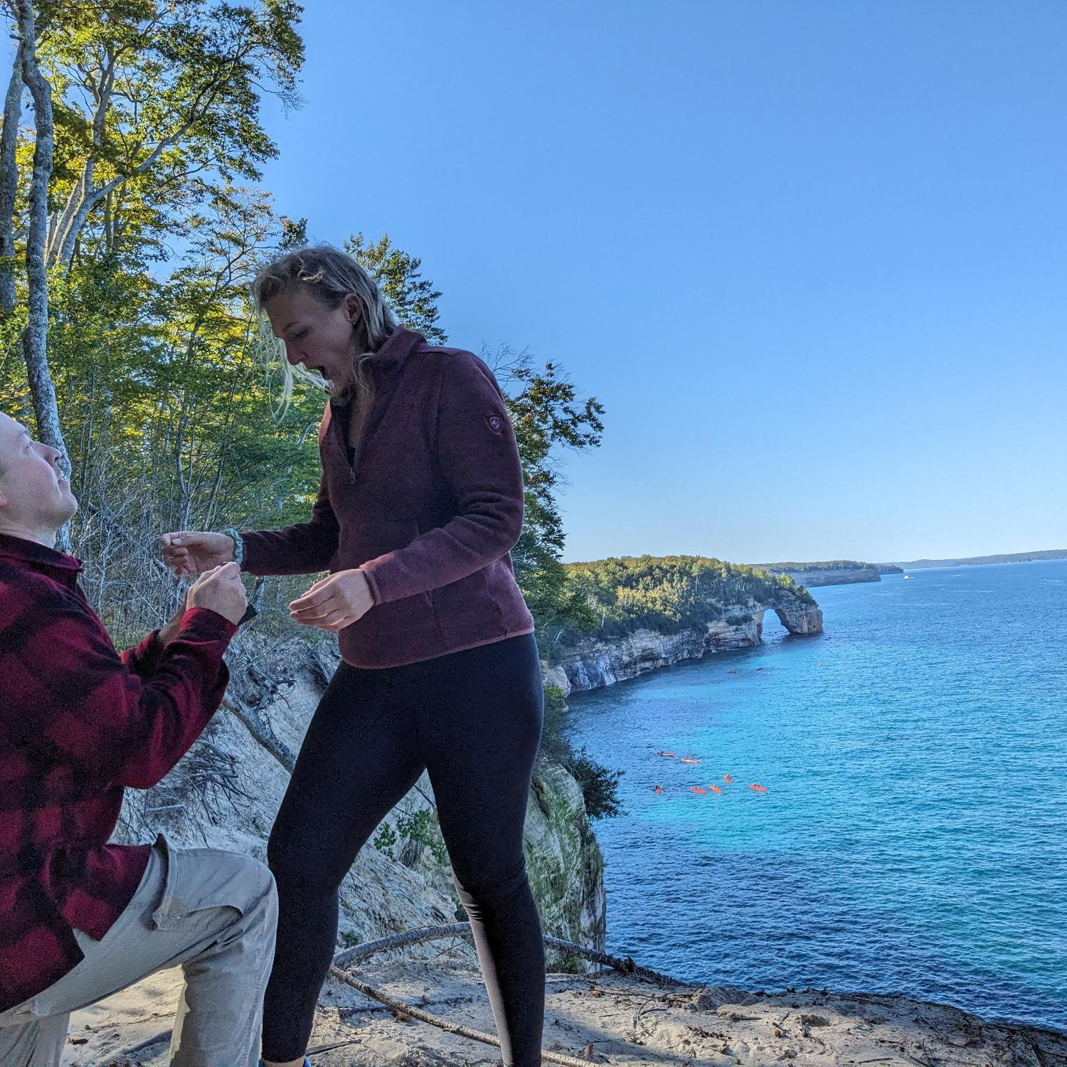 Lovers Leap, Pictured Rocks National Lakeshore, MI September 2025