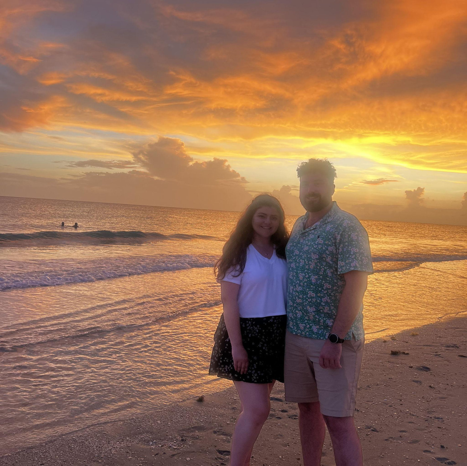 Megan's family vacation! They saw a sea turtle nest and lay her eggs!