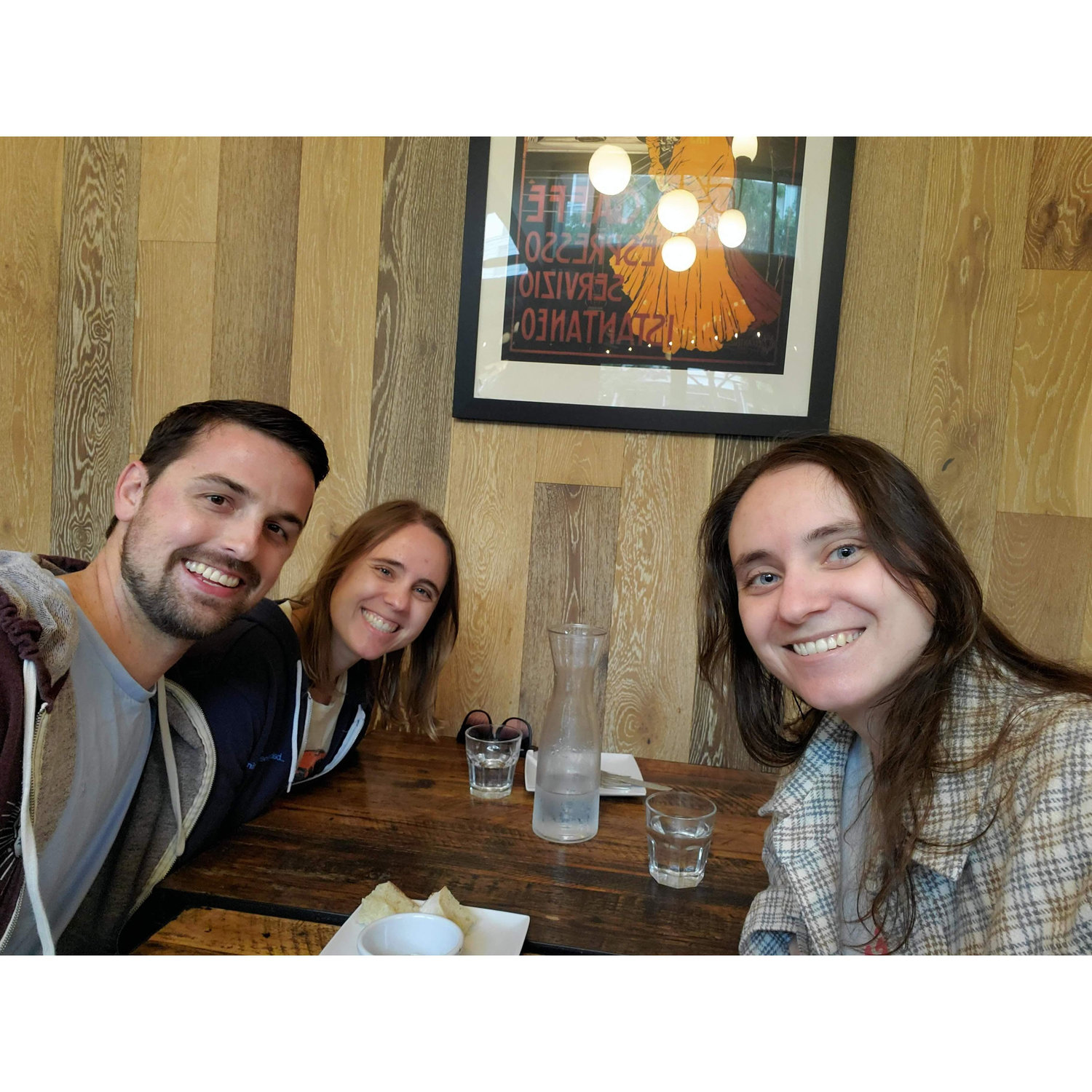 Dinner with Stephanie's sister Allison