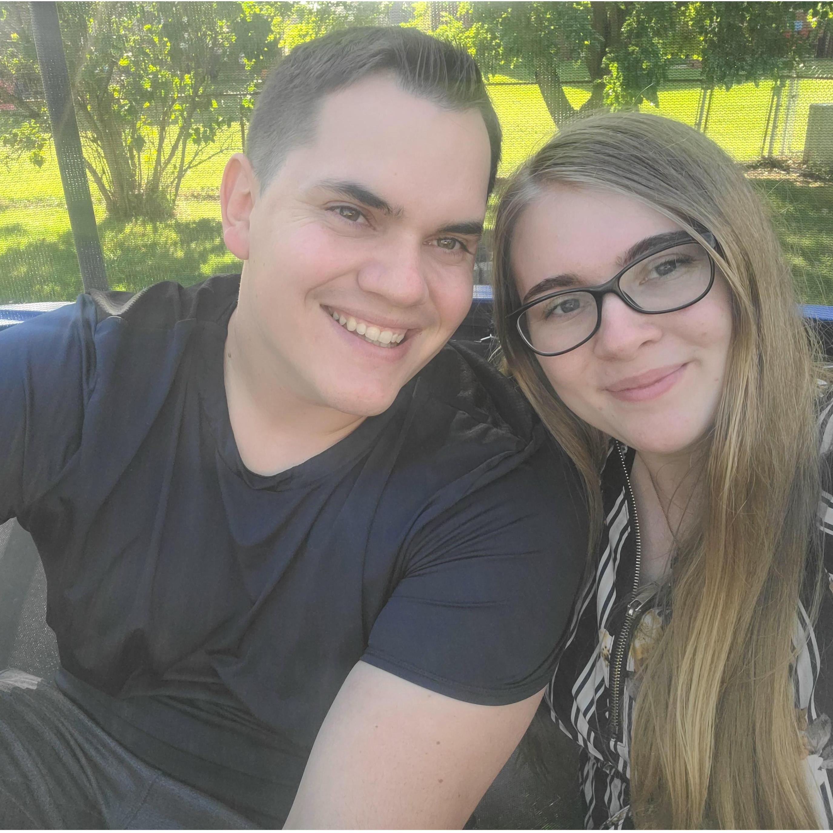 Roy and Alexis went to Michigan to meet Alexis' family. Summer 2021