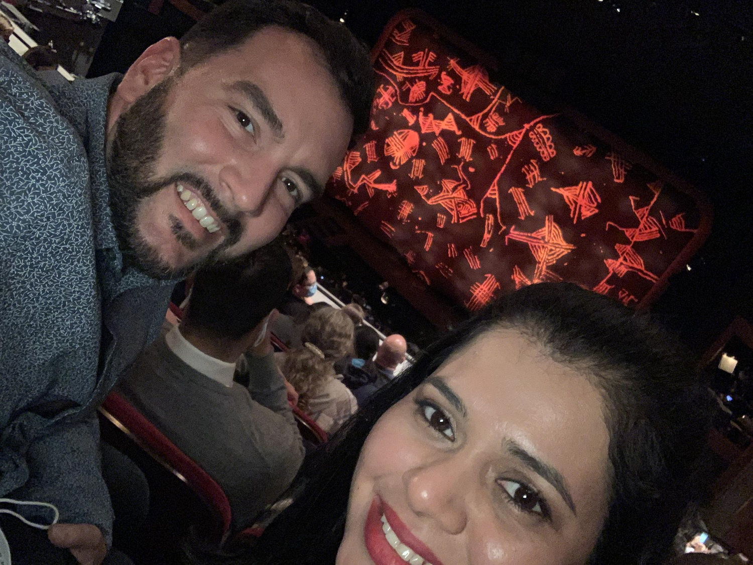 About to see a Broadway show