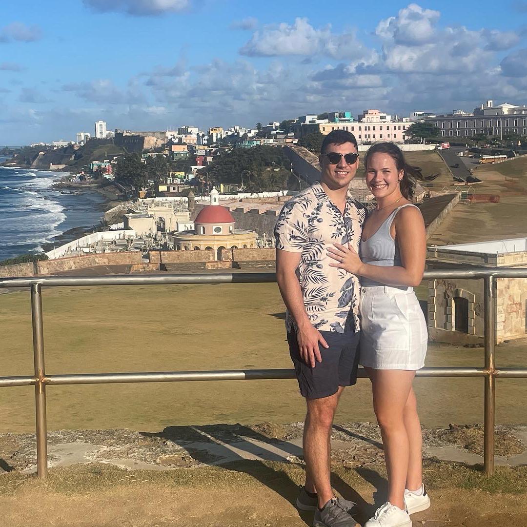 The day we got engaged!