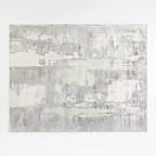 Tottori Grey Abstract Rug 8'x10'