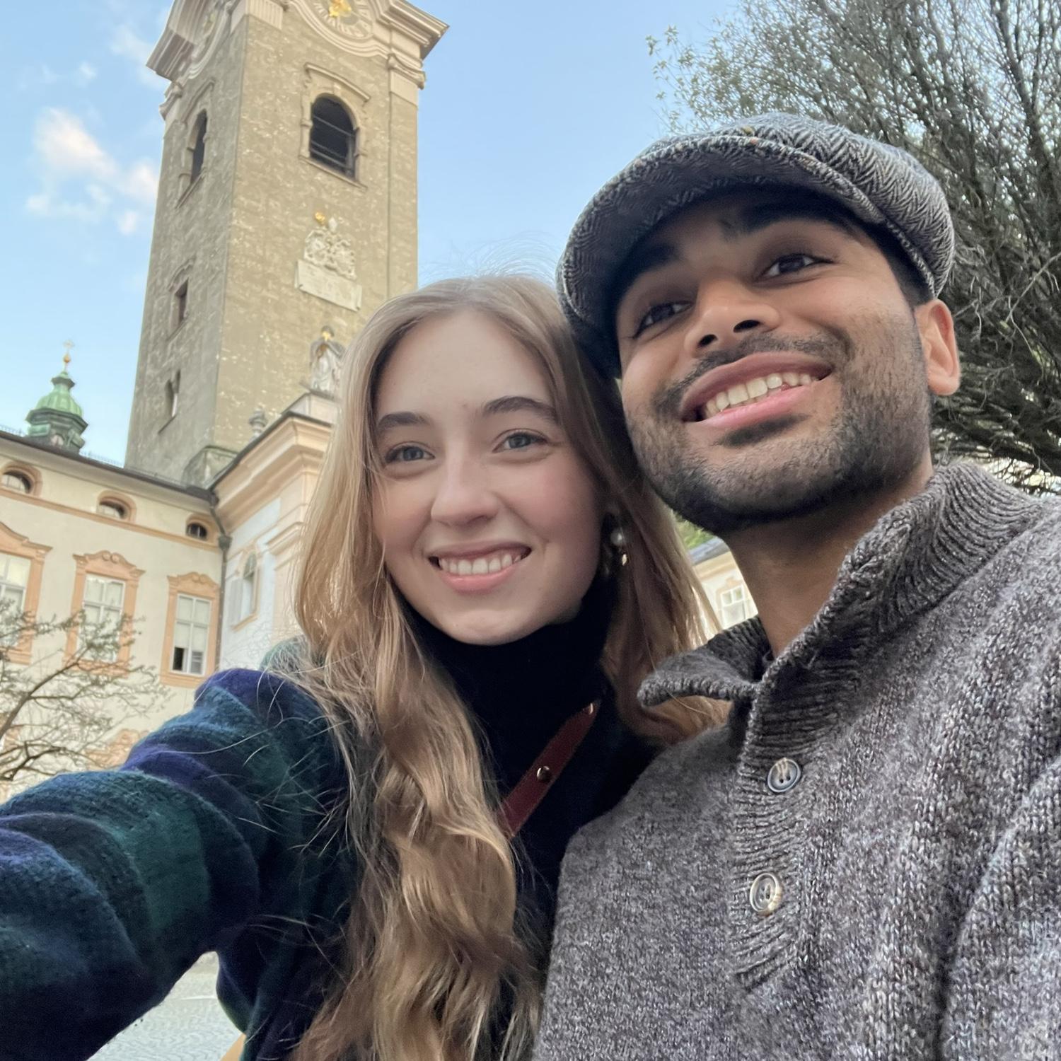 Family trip to Europe, Photo taken in Salzburg, Austria - Fall 2023