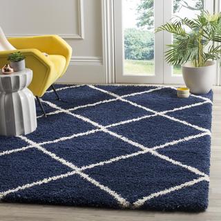 Hudson Diamond Shag Rug