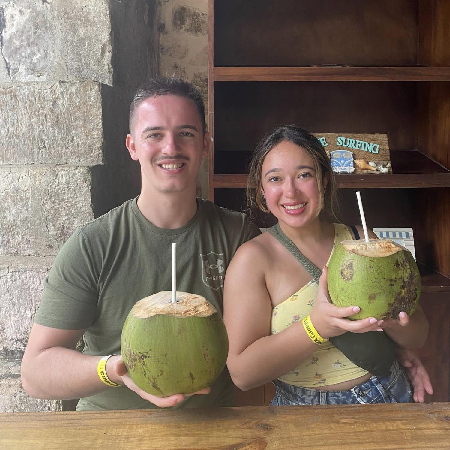 Our first overseas vacation together with the family!