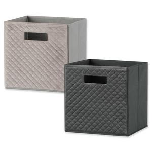 Real Simple® 10.5-Inch x 11-Inch Quilted Velvet Fabric Drawer