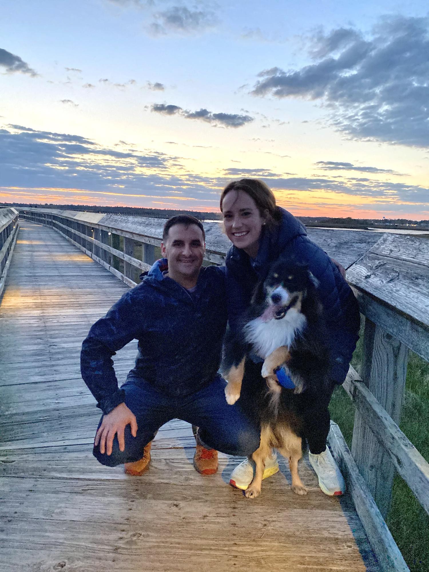 This is the sunset the night he proposed!