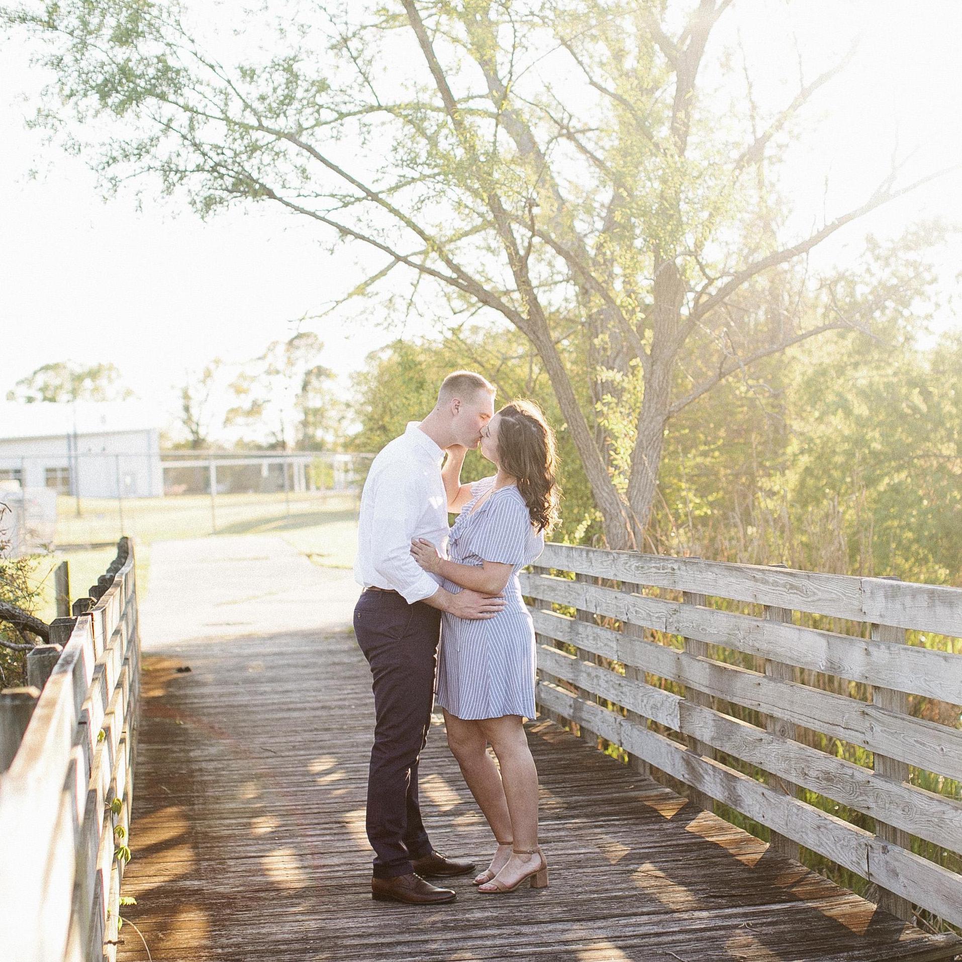 Loving our engagement pictures in Jacksonville, NC