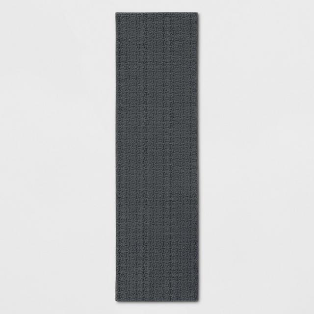 2'X7' Runner Solid Washable Gray - Made By Design™