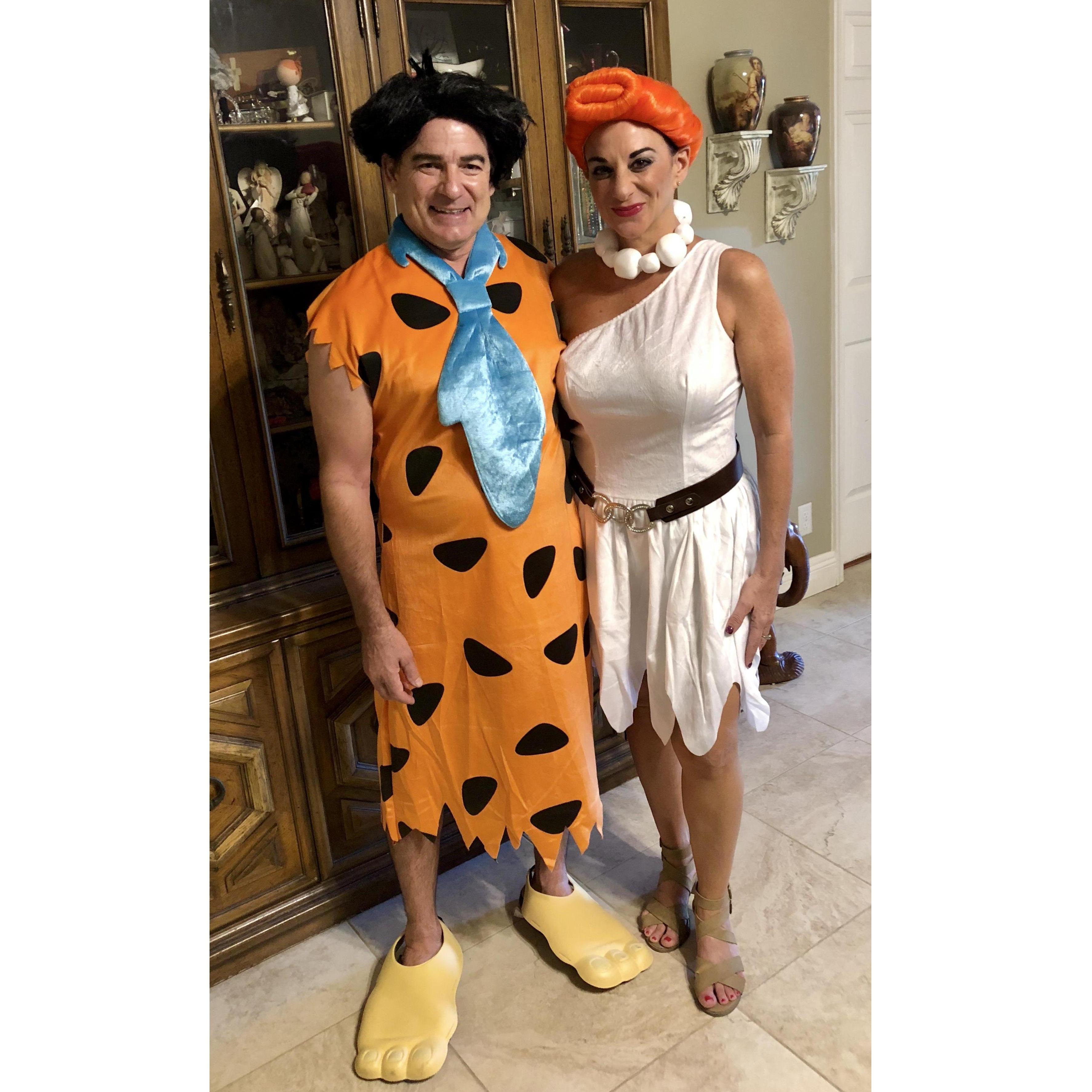 Fred & Wilma Flintstone
Halloween 2018