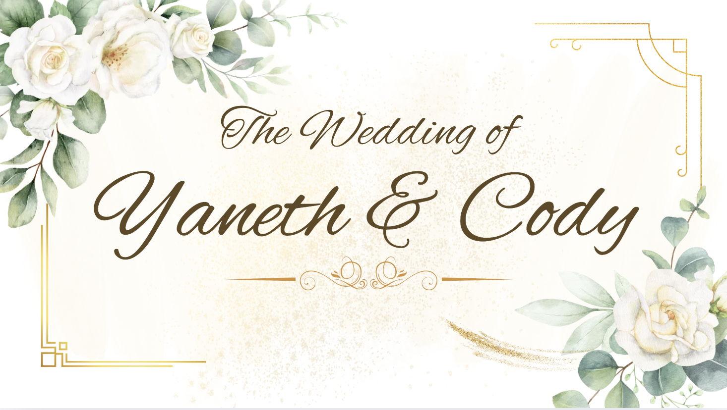 The Wedding Website of Yaneth Corral and Cody Veronda