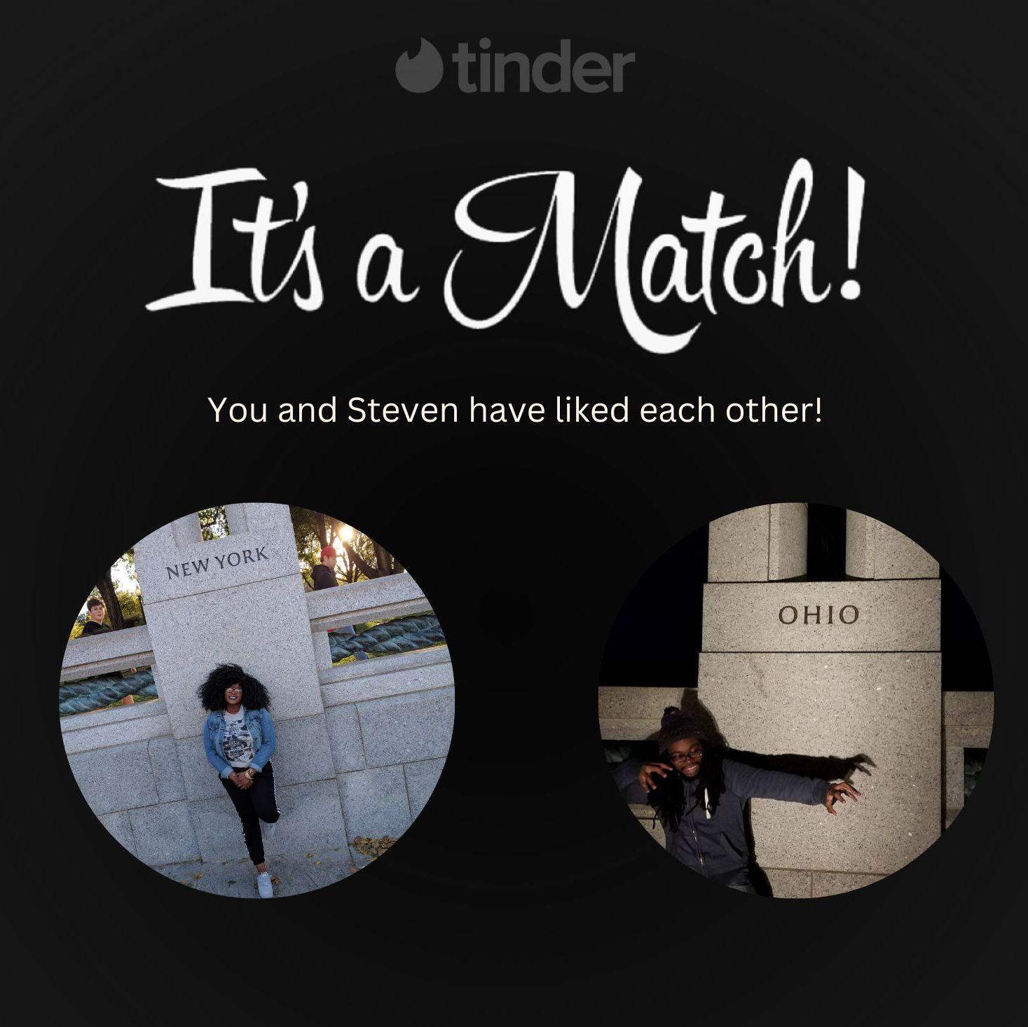 And then, as if the storybook had written itself, the screen lit up: It’s a Match! Two hearts, two journeys, two swipes—finally on the same page, ready to begin their chapter together.