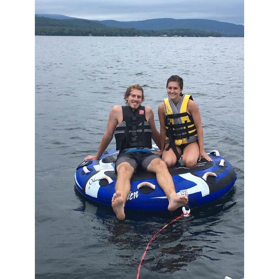 Tubing at Lake Winni