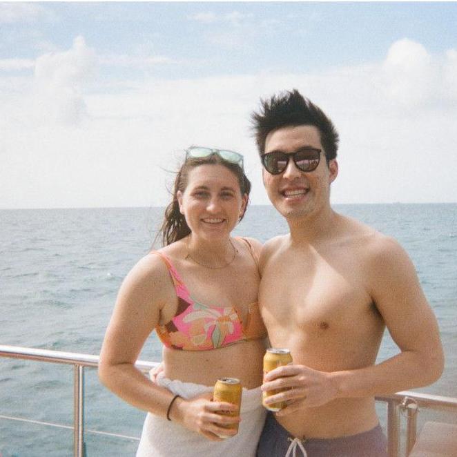 Syd and Con visit the Great Barrier Reef