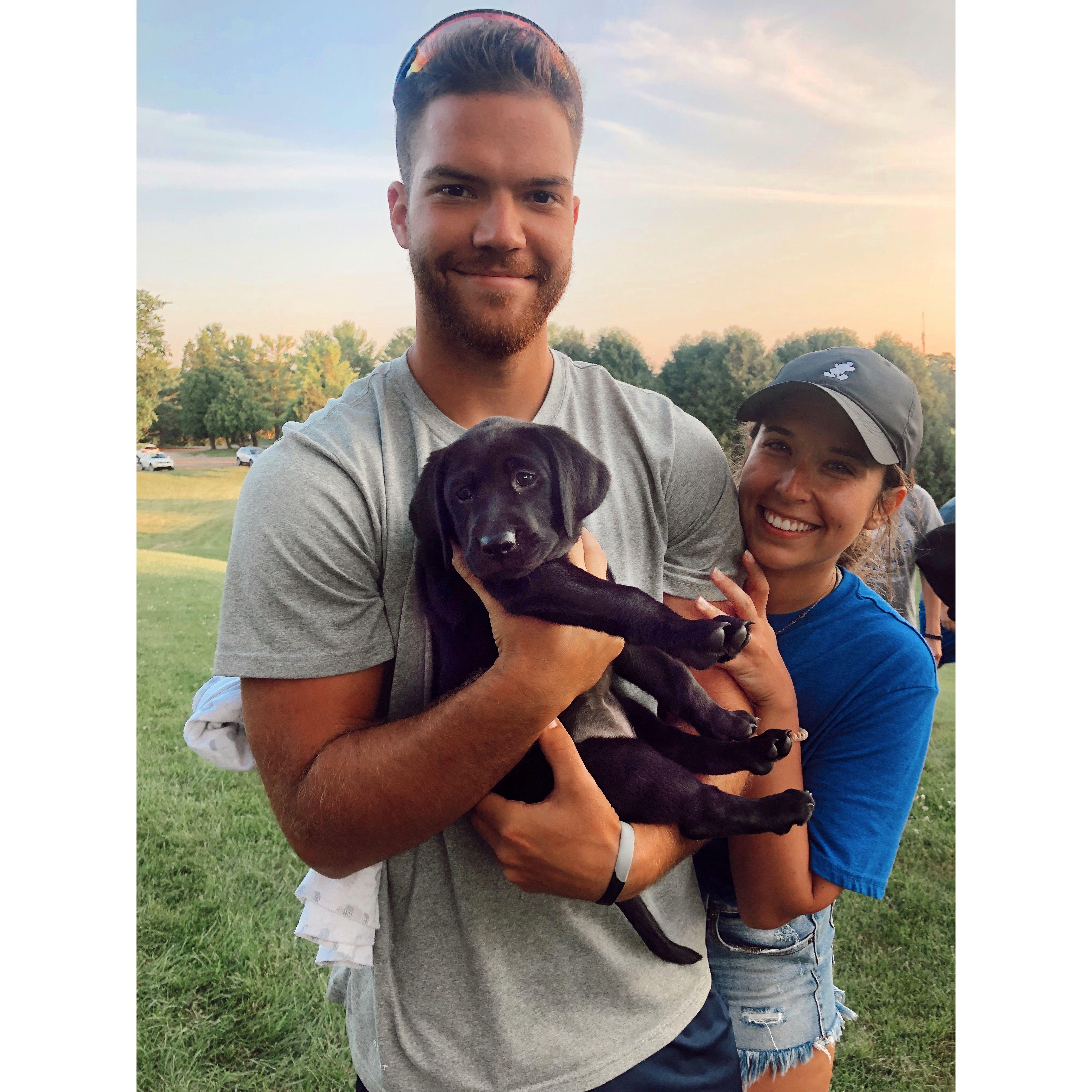 The day we got Violet!