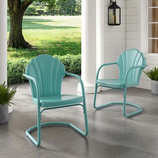 Tulip Retro Outdoor Chair, Set of 2