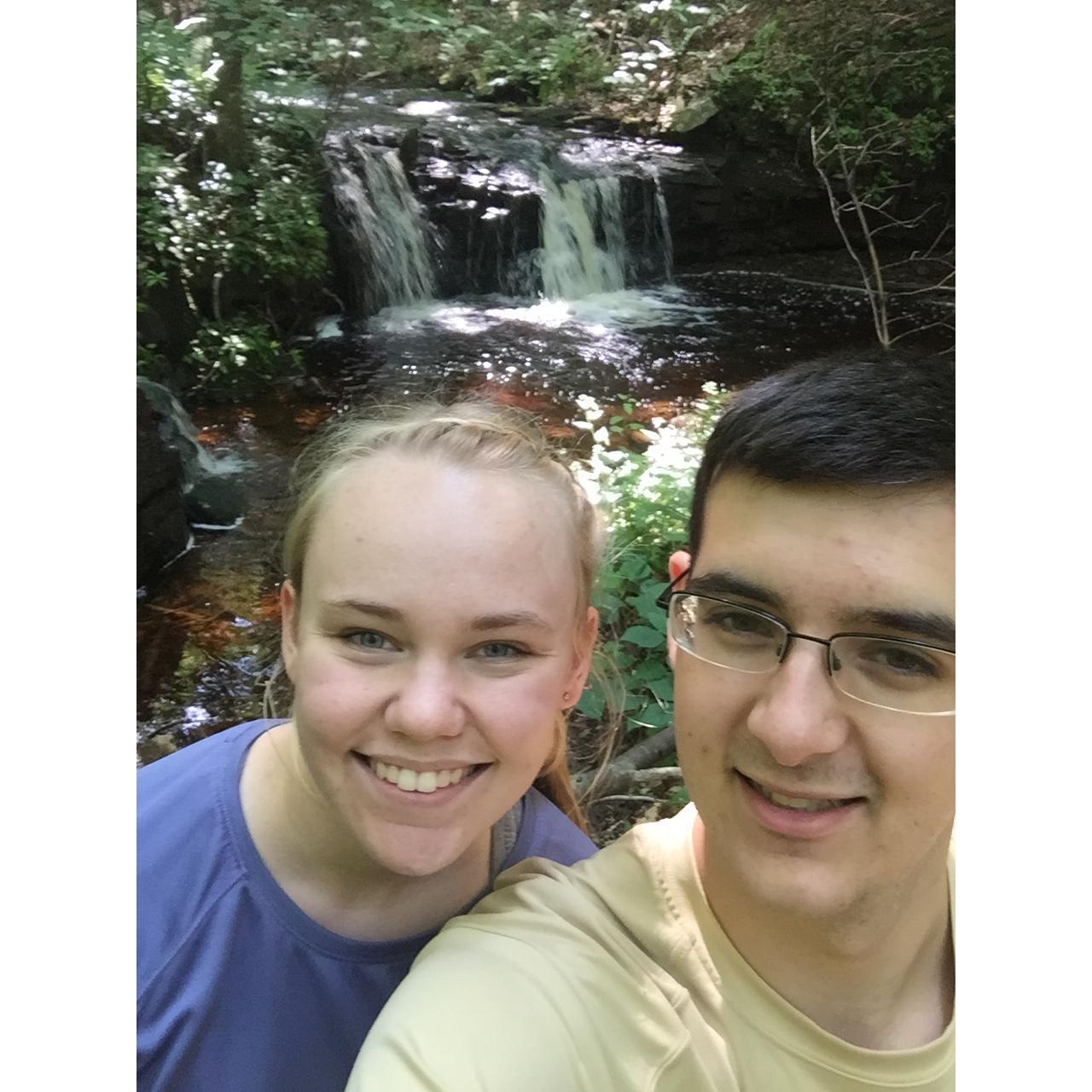 Backpacking weekend on the Loyalsock Trail, 2015.