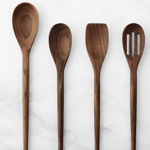 Williams Sonoma FSC Wood Spoons Set of 4, Walnut