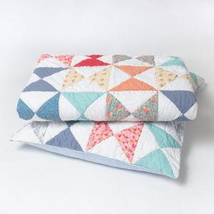 Twin Flying Geese Quilt
