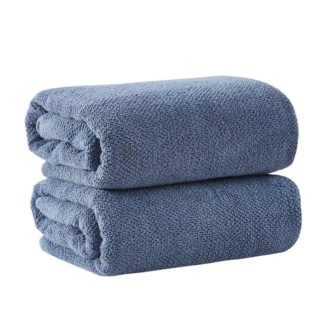 Cotton Quick Dry Textured Single Towel - Great Bay Home .