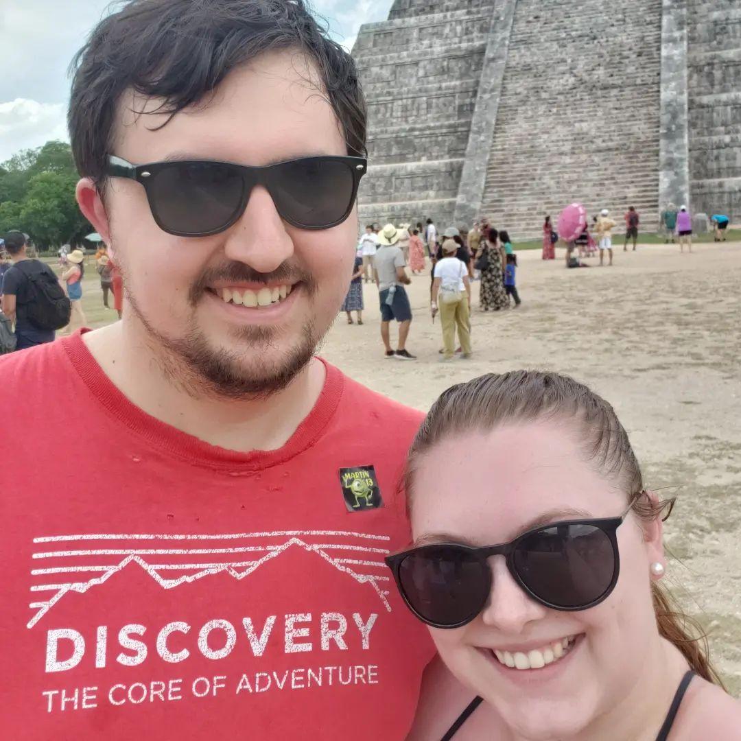 Our first Wonder of the World together but it will not be our last!