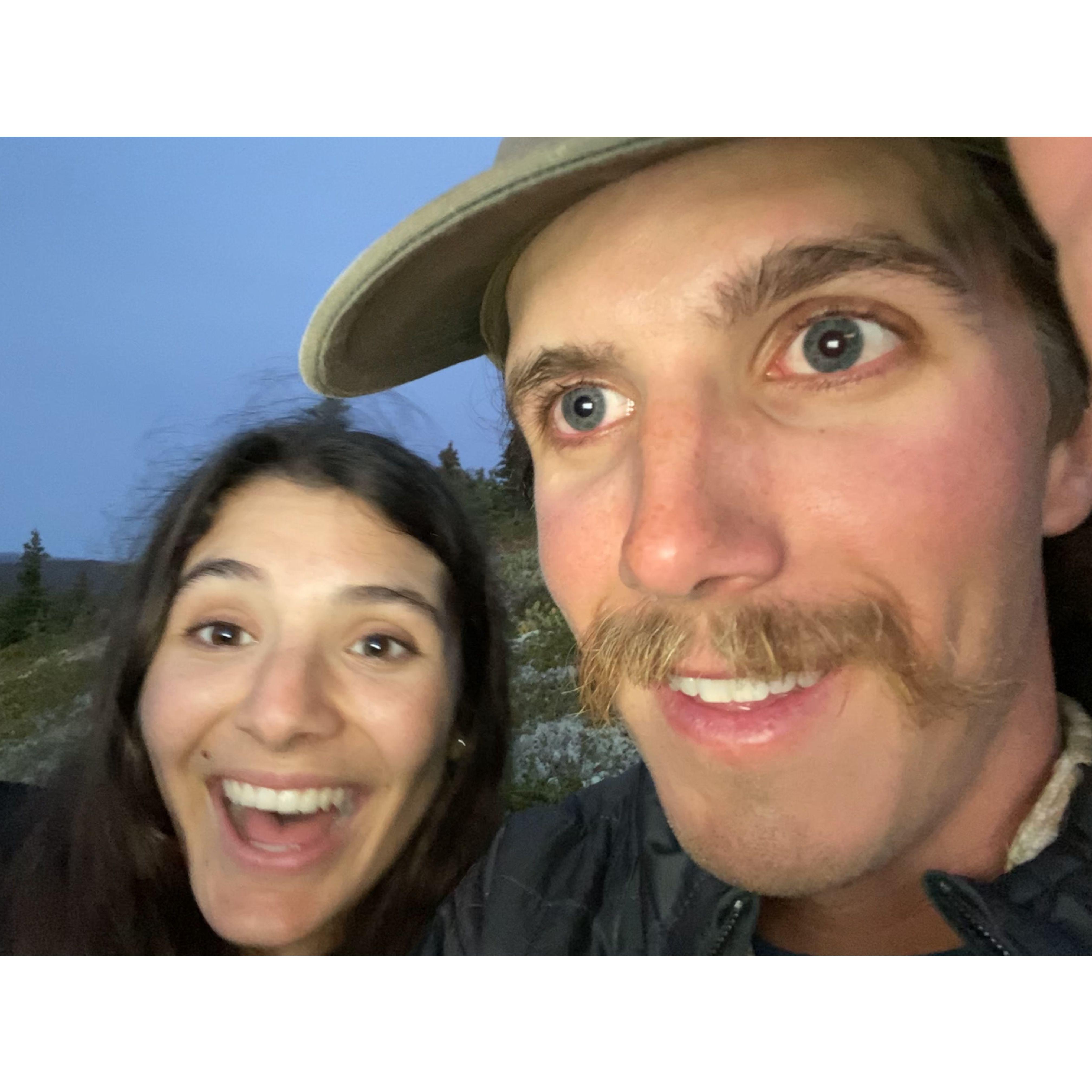 And last but not least... our first ever selfie together.