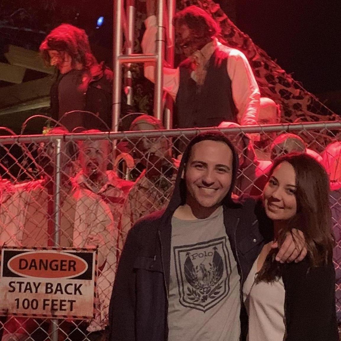 Our first date at Halloween Horror Nights 2019