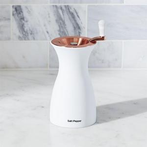 Rose Gold & White Salt & Pepper Mill