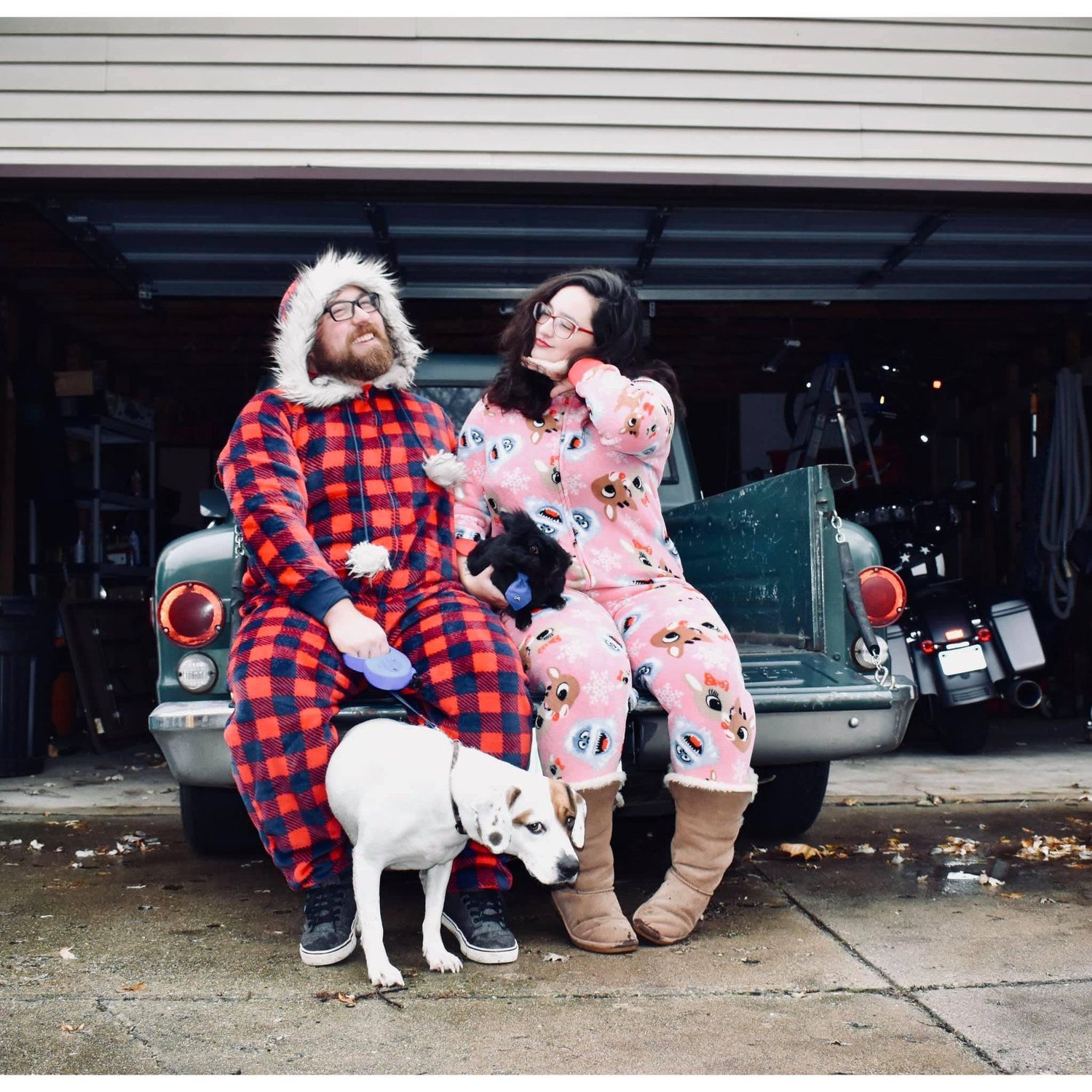 Our first christmas and family photo.