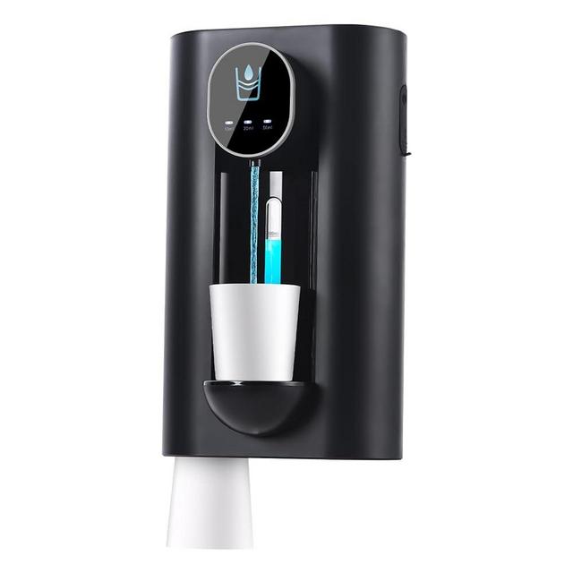 Mouthwash Dispenser, Touchless Mouthwash Dispenser for Bathroom, 540ml Mouth Wash Dispenser with 2 Magnetic Cups, 3-Mode Adjustable Automatic Mouthwash Dispenser, Wall Mounted Shower Shot Dispenser