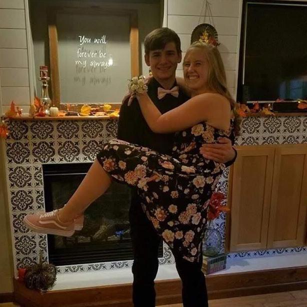 First Homecoming together Junior year