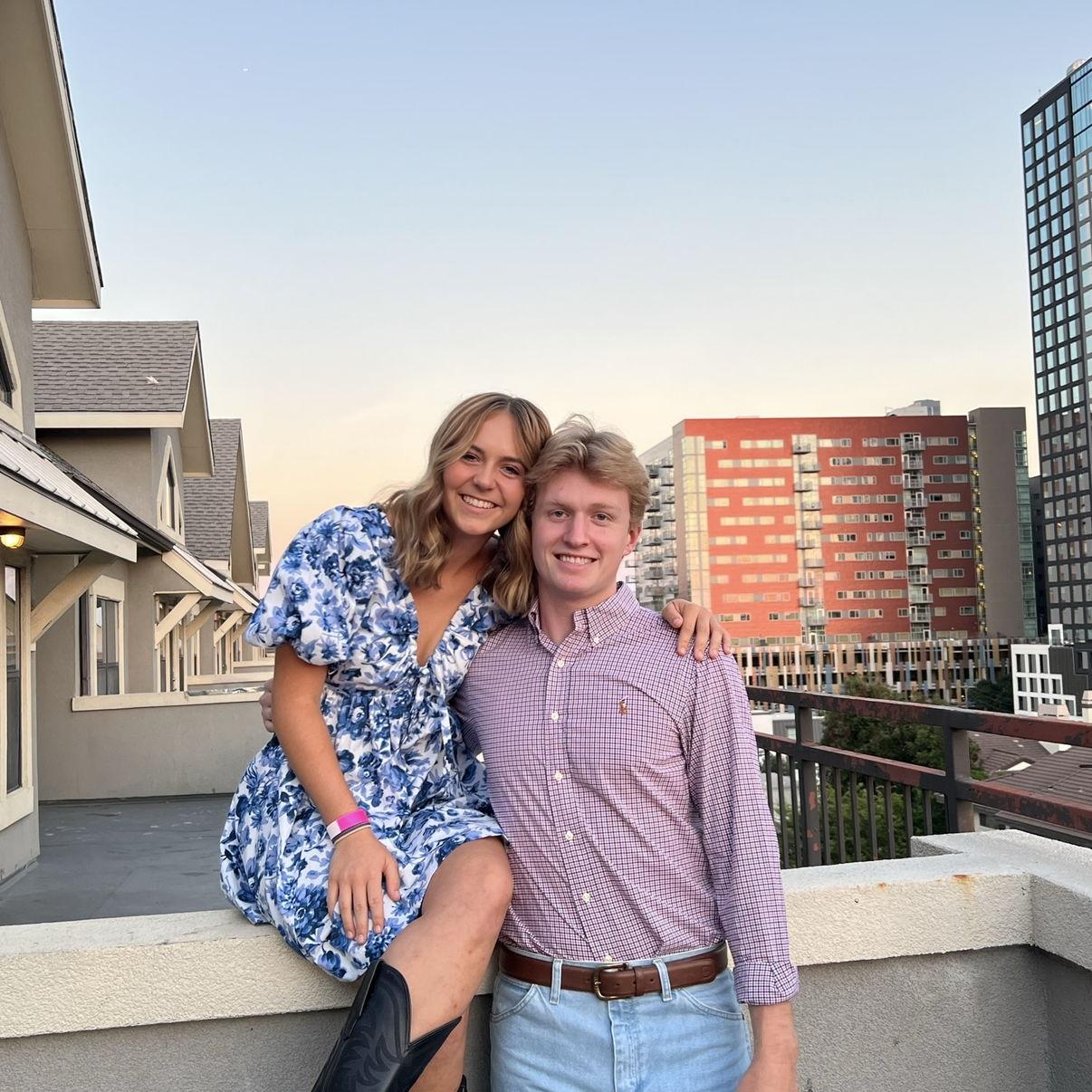 Our first date event together! I told everyone that I had a MASSIVE crush on Tyler!