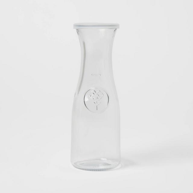 17oz Glass Carafe with Lid - Threshold™