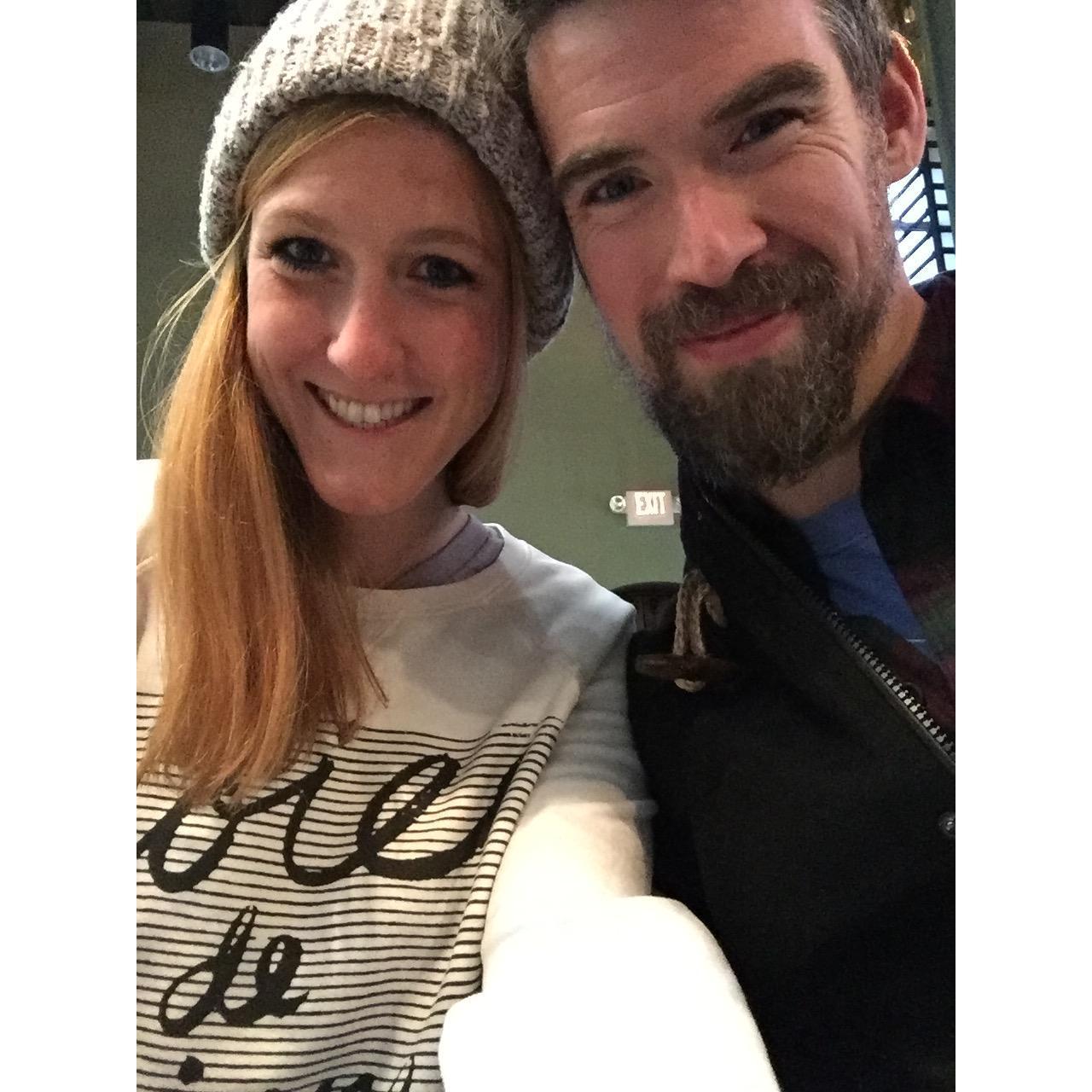 NYE 2018 at a brewery in Asheville, NC.