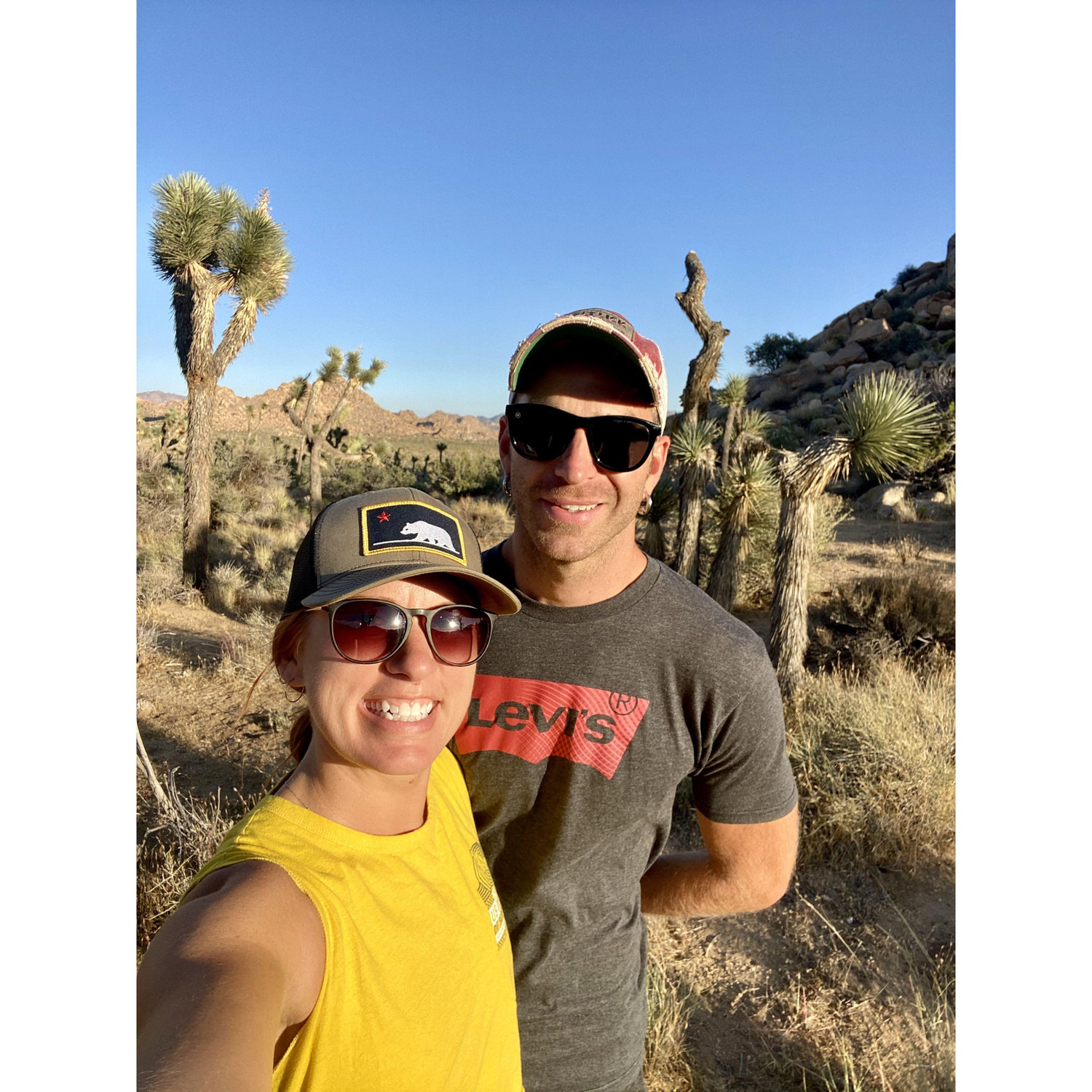 First trip together to Joshua Tree, California