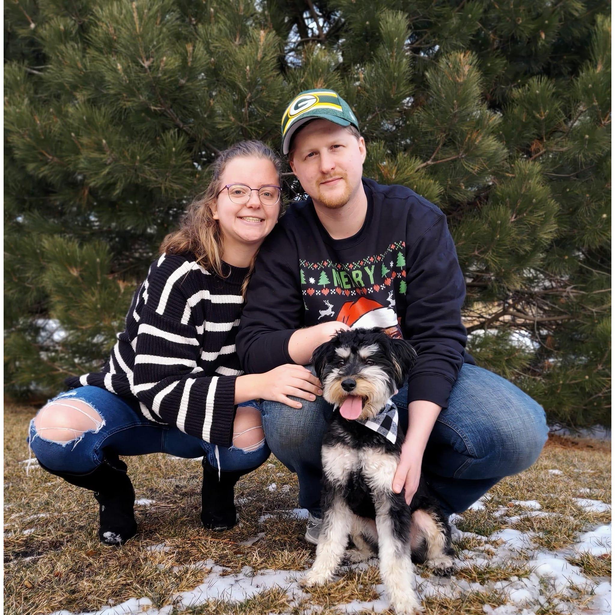 First Christmas with Chip!