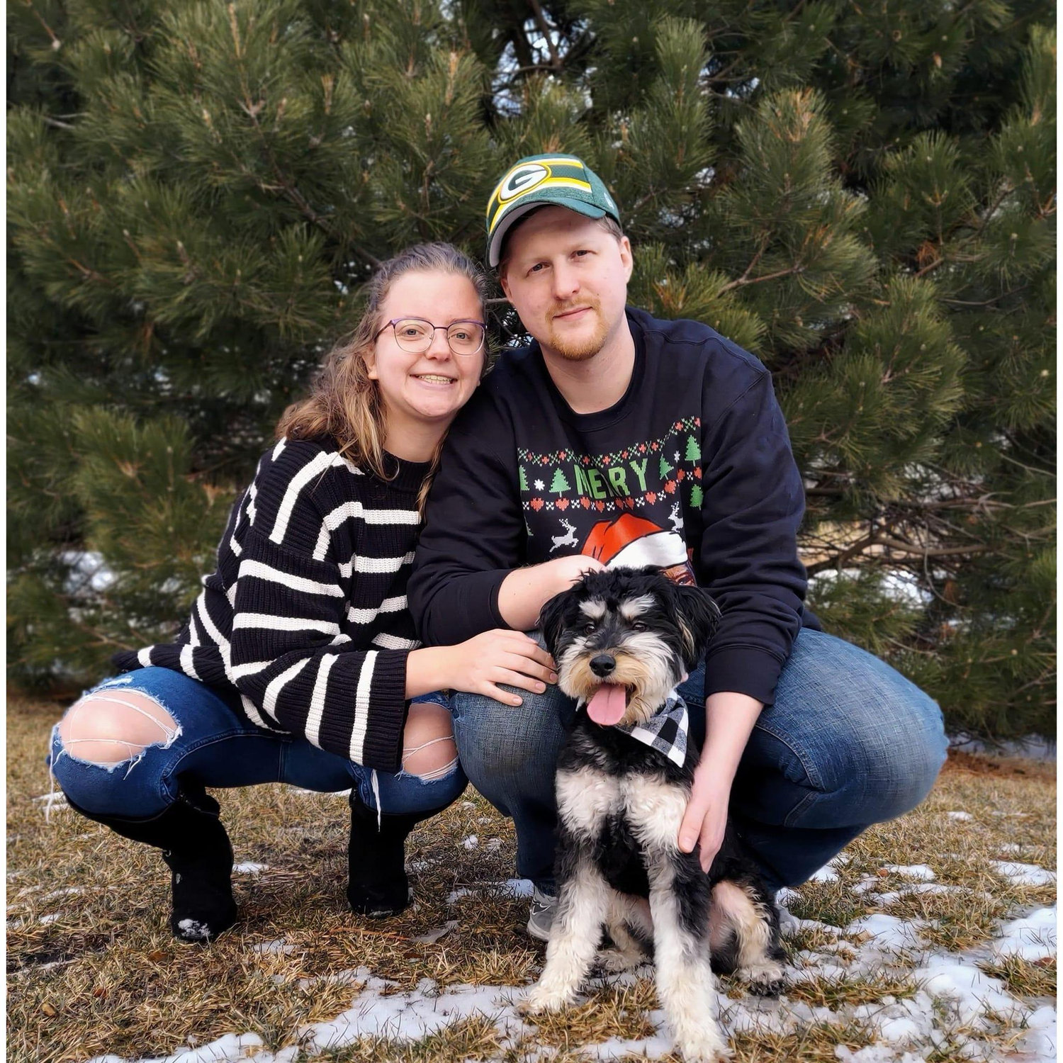 First Christmas with Chip!